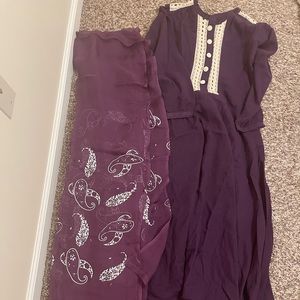 Three piece Pakistani suit